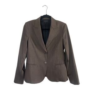 VINTAGE | Y2K Nichelle Tailor Cotton Double Button Slim Fit Theory Blazer